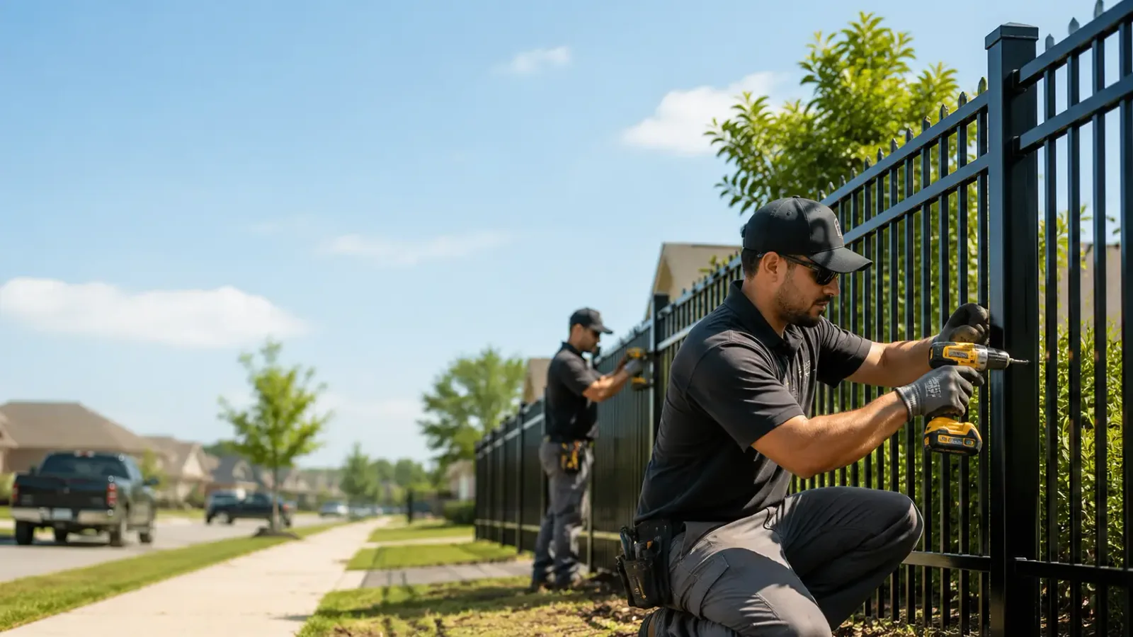 Metal Fence Installation in New Braunfels, TX